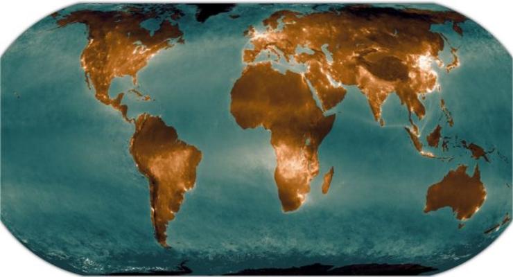Опубликована карта загрязнения воздуха Земли