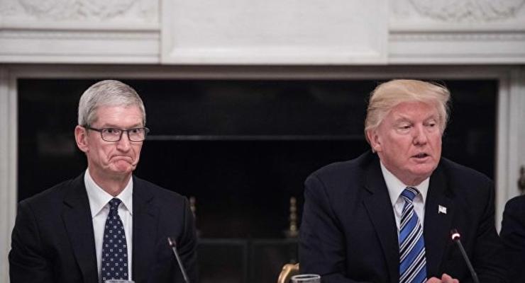 Трамп назвал главу Apple Тимом Эпплом