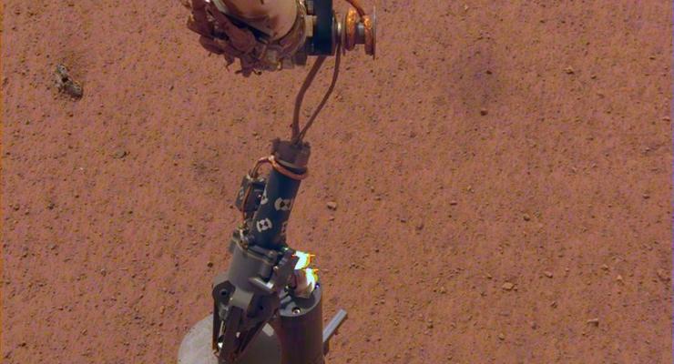 У марсианского крота возникли проблемы с бурением