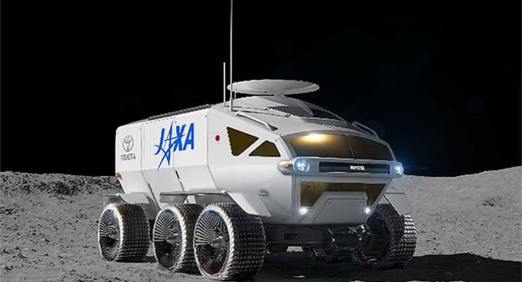 Toyota создаст луноход для четырех астронавтов