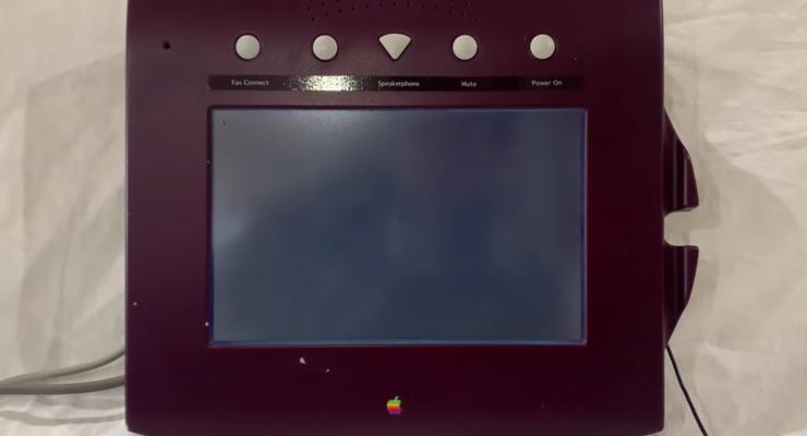 На видео показали прототип iPad 1993 года