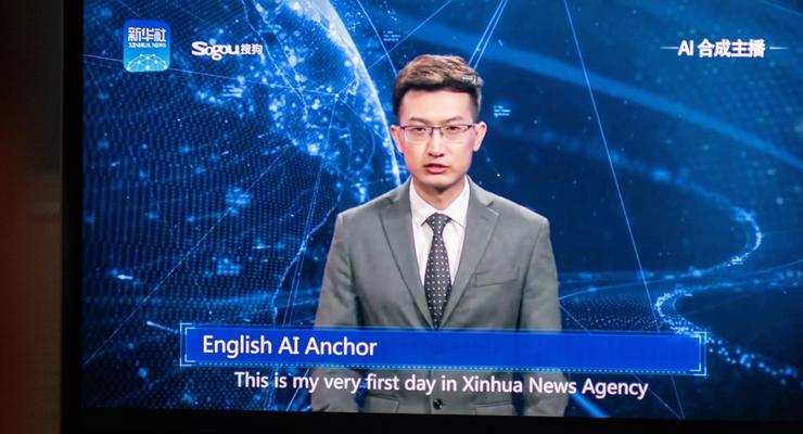 Китай начал экспорт киберведущих новостей
