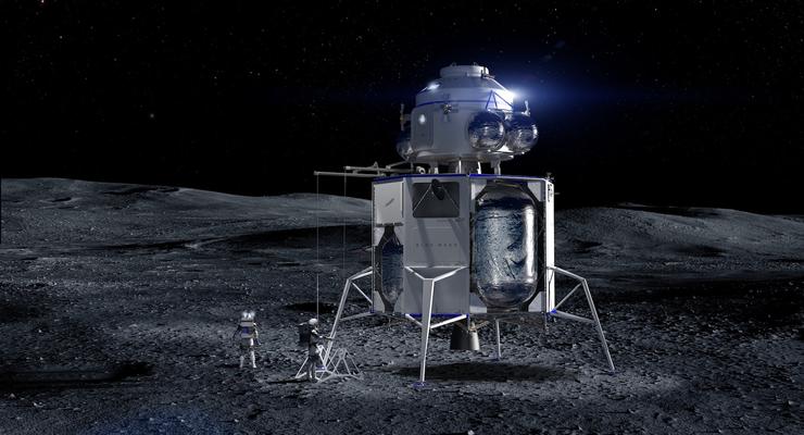 Blue Origin показала собственный лунный модуль