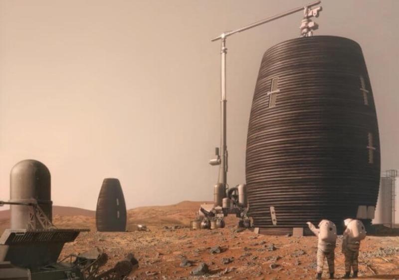 NASA выбрало проект марсианского жилья / NASA