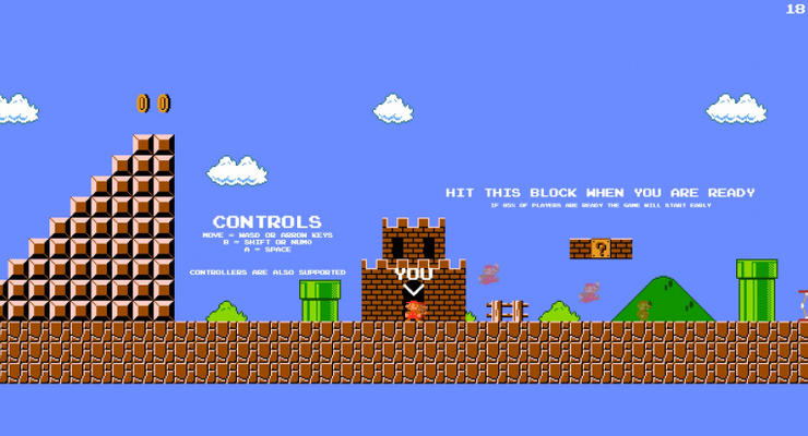 Mario Royale: Из культовой игры сделали королевскую битву