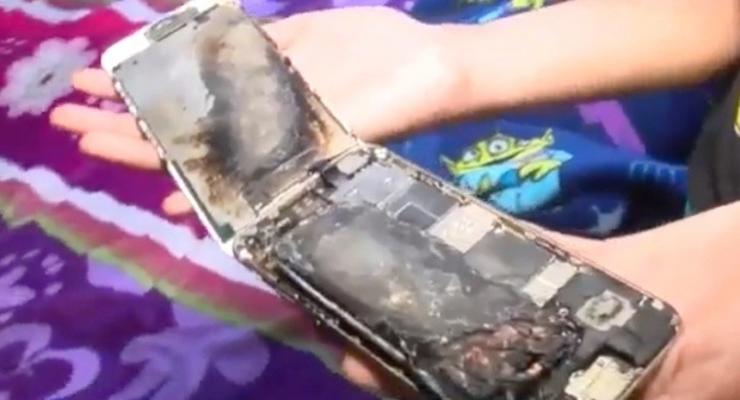 Горячая штучка: iPhone взорвался в руках у девочки