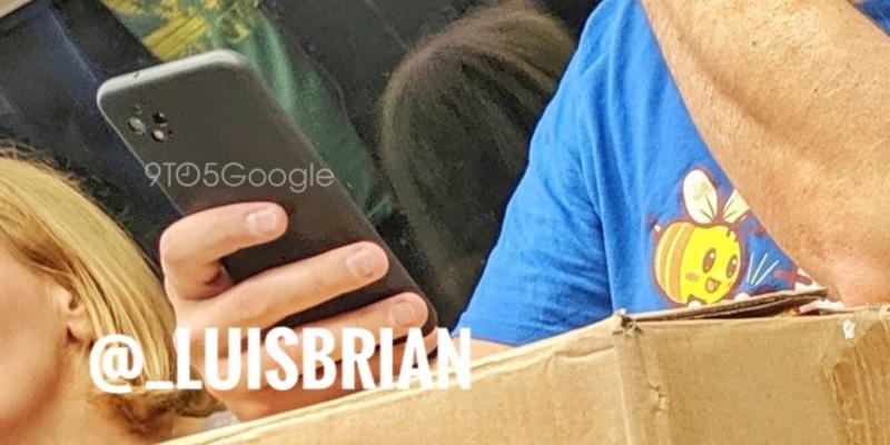 Смартфон Google Pixel 4 случайно увидели в метро / 9to5 Google