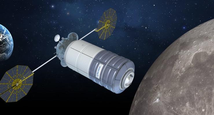 NASA выбрало разработчика жилого модуля для лунной станции