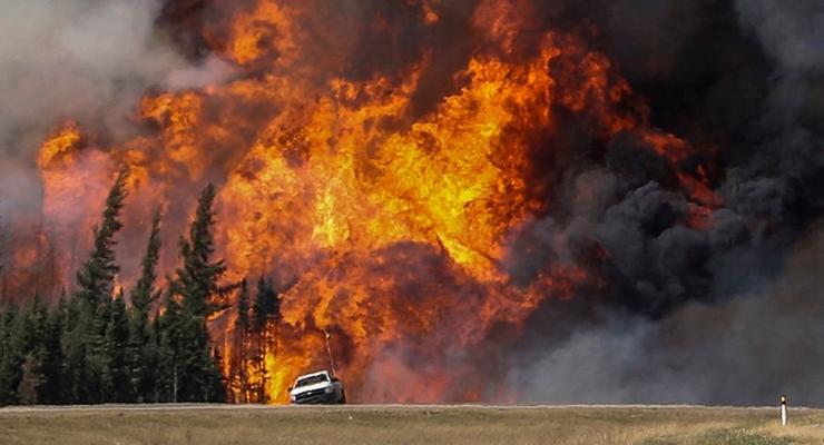 Лесные пожары сравнили с ядерной зимой