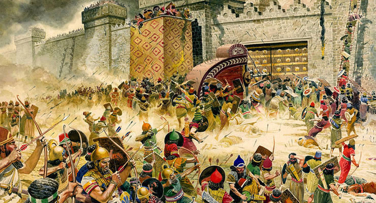 Археологи нашли в Иерусалиме следы древней войны