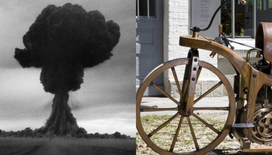 День в истории: 29 августа - Изобретение мотоцикла и испытание ядерной бомбы СССР