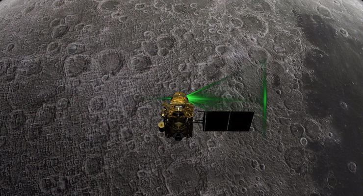 Индийский лунный модуль неудачно сел на Луну