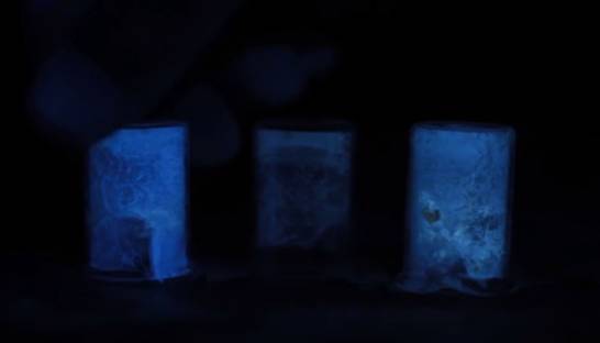 Светящаяся субстанция своими руками: Эксперименты