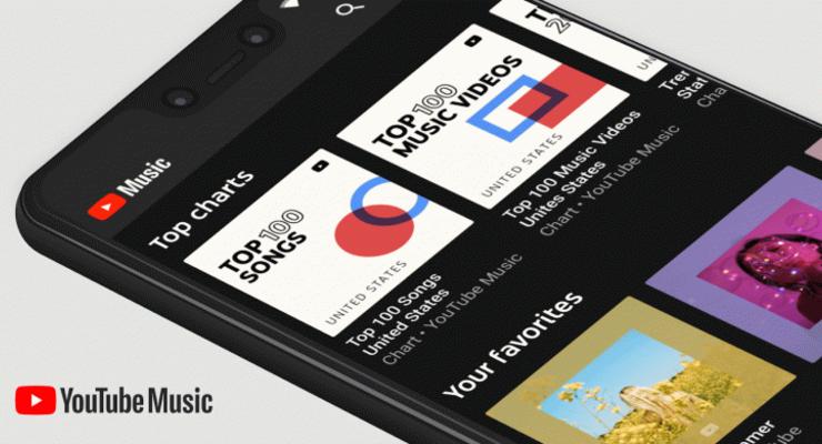 В смартфоны с Android 10 предустановлен YouTube Music