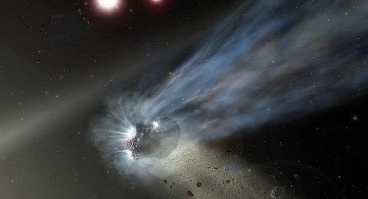 На комете из глубокого космоса нашли признаки воды