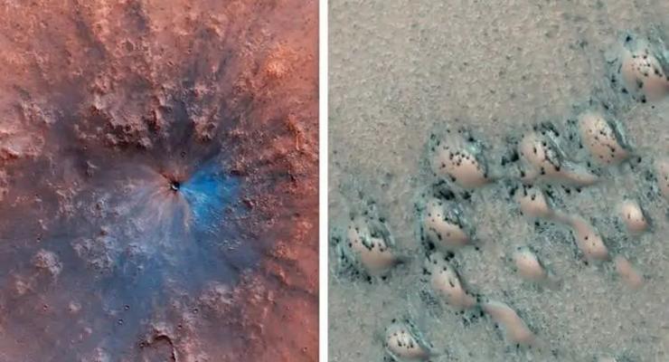 На Марсе разглядели непонятные узоры