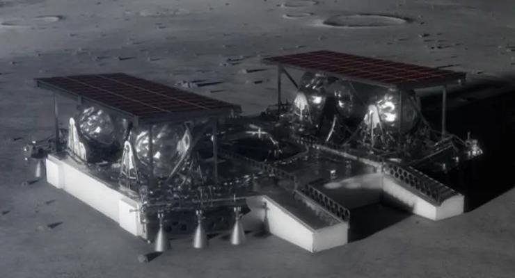 NASA показало дизайн лунного модуля