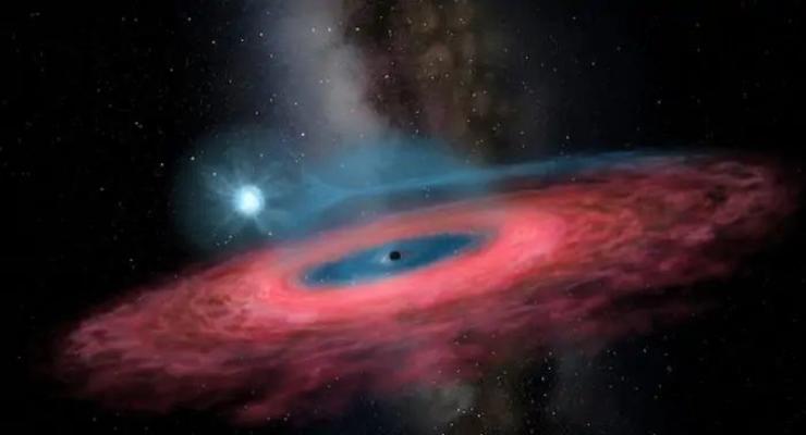 В Млечном Пути нашли невозможную черную дыру