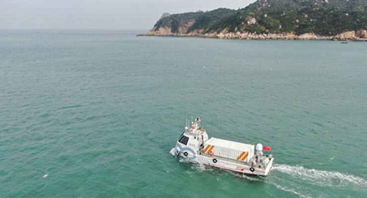 В Китае испытали полностью автономное грузовое судно