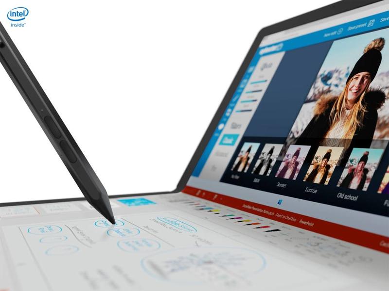 Lenovo анонсировала первый ноутбук с гибким экраном / Lenovo
