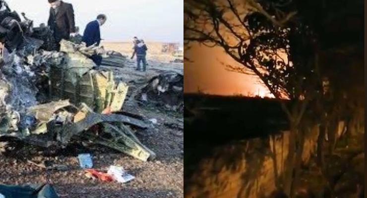 Видео дня: Крушение украинского самолета в Иране