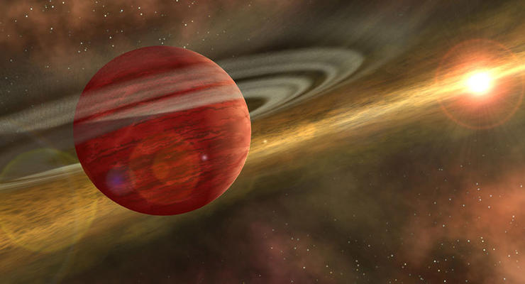 Недалеко от Солнечной системы нашли новорожденную планету