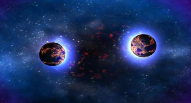 Столкновение нейтронных звезд помогло сформировать Солнечную систему