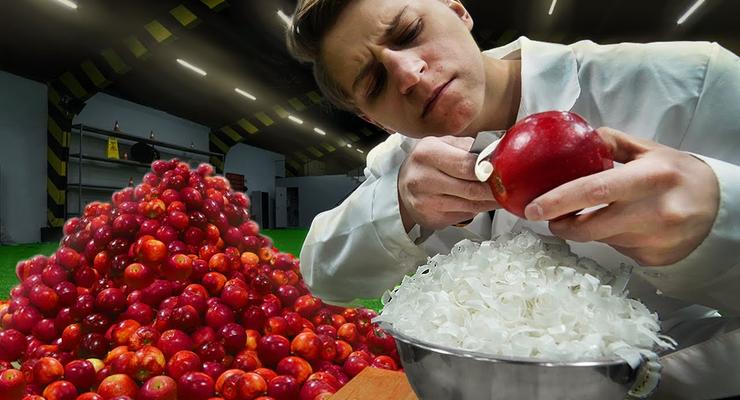 Сколько воска можно соскрести со 100 кг яблок: Эксперименты