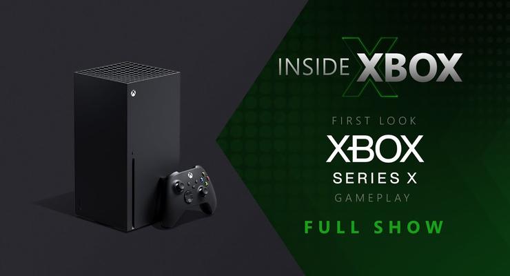 Онлайн-презентация новой игровой приставки Xbox Series X