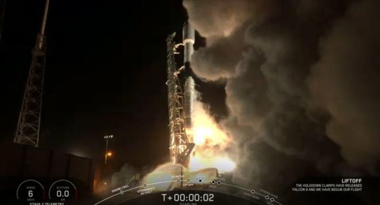 SpaceX запустил 60 новых спутников Starlink и удачно посадил ступень