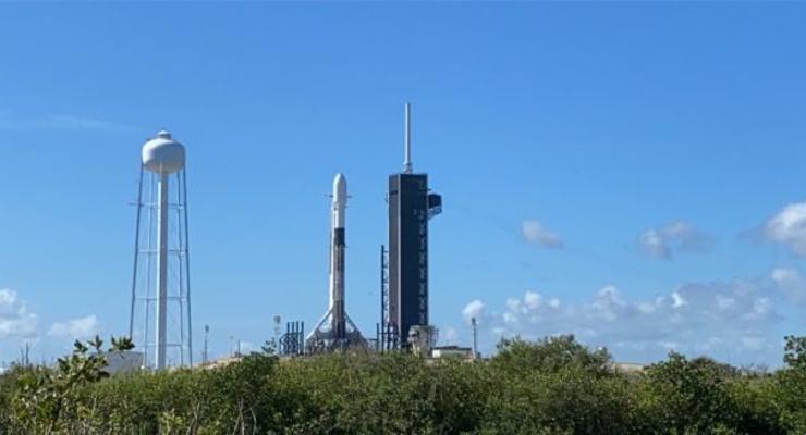 SpaceX отменил запуск ракеты со спутниками Starlink