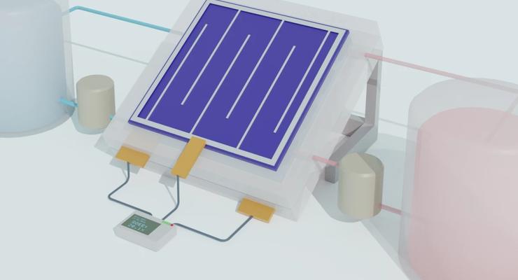 Новая солнечная батарея сохранит энергию в жидком виде