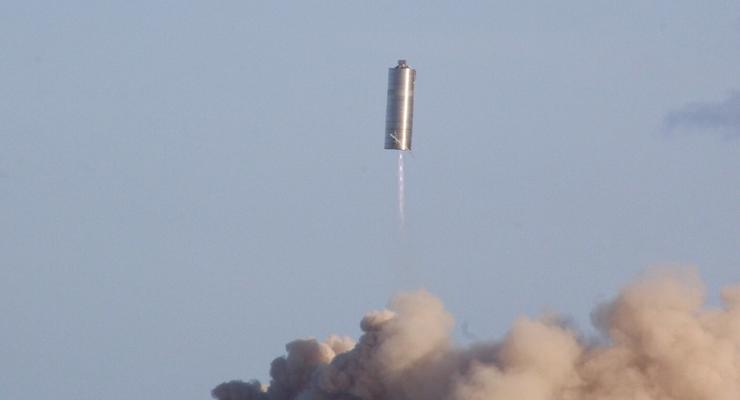 SpaceX впервые запустил космический корабль Starship SN5
