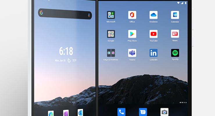 Microsoft выпустила двухэкранный андроид-смартфон Surface Duo