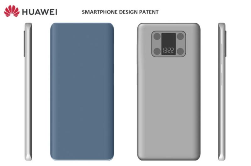 Huawei патентует смартфон со вторым экраном возле камеры / LetsGoDigital