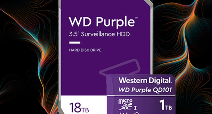 Western Digital выпустил самый емкий жесткий диск для наблюдения