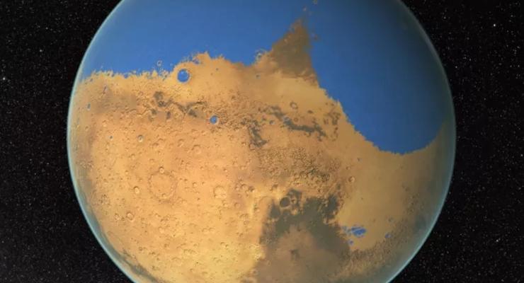 На Марсе подо льдом могут скрываться суперсоленые озера