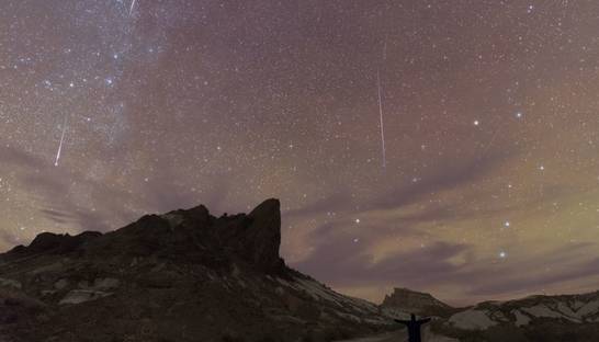 Пик метеорного потока Орионид можно увидеть на этой неделе