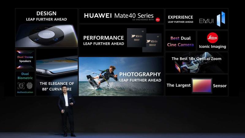 Huawei показал смартфоны серии Huawei Mate 40 / Huawei