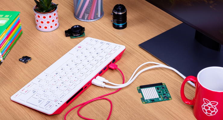 Raspberry Pi выпустила встроенный в клавиатуру компьютер