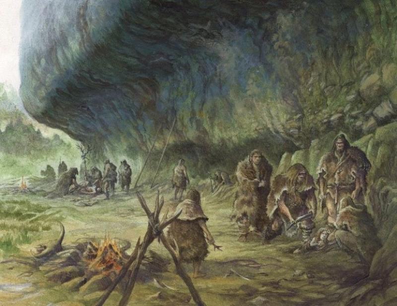 Кости похороненного 40 000 лет назад ребенка раскрыли тайну неандертальцев / CNRS