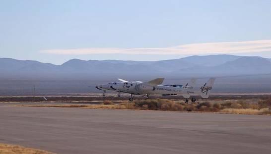 Virgin Galactic прервала суборбитальный полет SpaceShipTwo