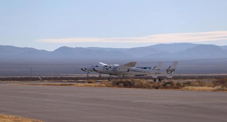 Virgin Galactic прервала суборбитальный полет SpaceShipTwo