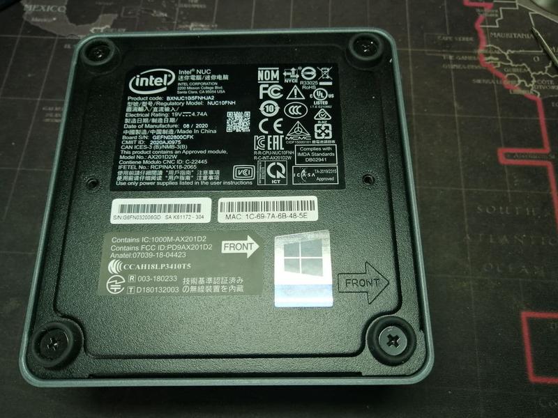 Обзор Intel NUC10i5FNH: Высокая производительность в небольшом корпусе
