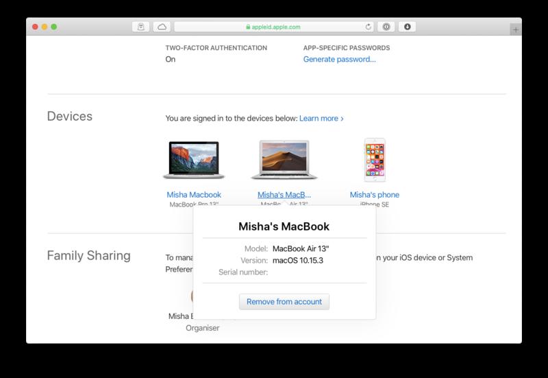 Шесть способов проверить серийный номер Mac или Macbook / applesn.info