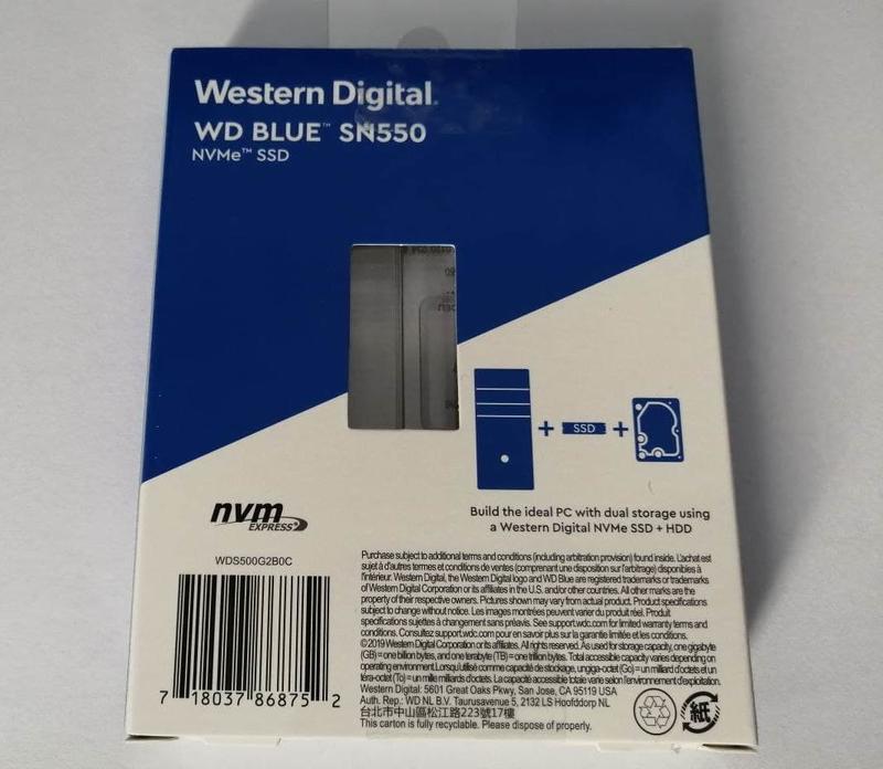 Быстрее и доступнее: Обзор накопителя NVMe WD Blue SN550