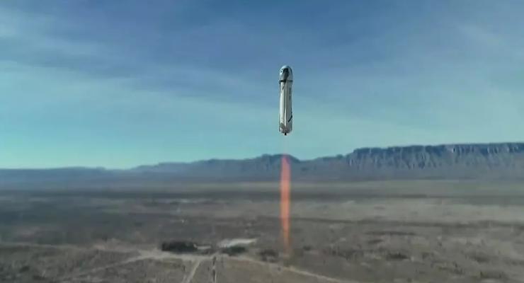 Ракета New Shepard успешно провела первый суборбитальный полет