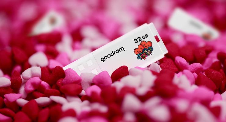 Goodram выпустил три флешки специально ко Дню Валентина