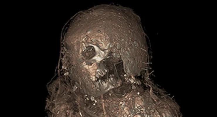 Найдена древняя мумия в странном коконе