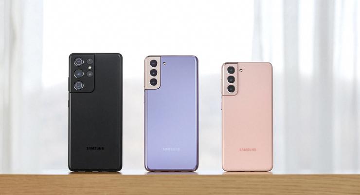 В Украине стартуют продажи смартфонов серии Galaxy S21